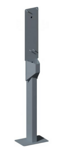 AL-803881380-ICU Alfen Accessoire 803881380-ICU, RVS montagepaal voor EVE Double 803881380-ICU