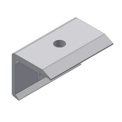 Van der Valk 72159628-50 Aluminium Clamp Plate for End Clamp 28-50mm