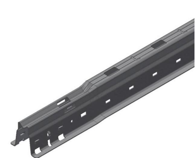 Valkpro+ Max NextGen - Dakdrager L=2500mm