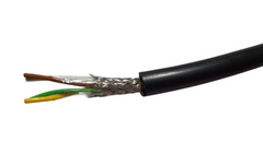 RS485 Kabel 2x2x0.34mm2 Li2YCYv Black 25M