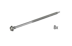 ValkSolarFix - Roof screws 6,3x400mm. (8PC)