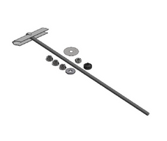 ValkSolarFix Tuimelanker M10 L=500mm