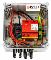 PVbox.1 MPPT 2 in/2 uit obv MC4. Incl DC Type 1+2 SPD