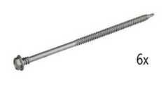 VDV747640 Van der Valk 747640 ValkSolarFix - Roof screws 4.8x60mm - 6x 747640