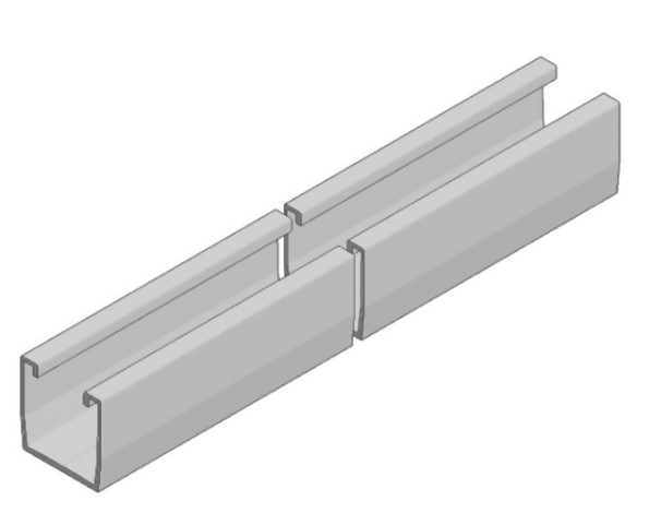 VDV7271175 Van der Valk 7271175 Trapeziumprofiel L=1175mm 7271175