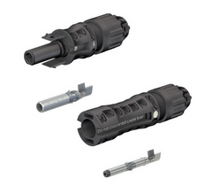 HIS732763+4-10 Stäubli Connector 732763+4-10 MC4 EVO2 Male + Female set Multicontact for 10mm2, Ø6.4-8.4mm HIS732763+4-10