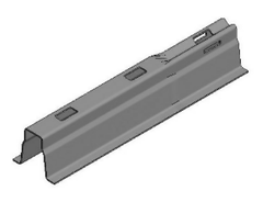 VDV741801400 Van der Valk 741801400 Galvanized roof rack L=1400x1.5mm 741801400