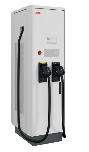 ABB-6AGC084253 ABB Laadpaal Terra CE 124 CC 4N4-7M-H-0, 120kW, 2xCCS2, 2x3,9m kabel 6AGC084253