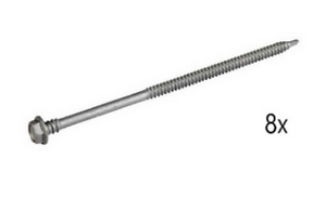 VDV747635 Van der Valk 747635 ValkSolarFix - Dakschroeven 6,3x330mm - 8x 747635