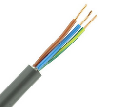 YMVK PVC Grijs 3x2.5 sqmm/ rol 100m¹