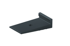 Rubber opvulplaatje voor montage op dakpanplaten