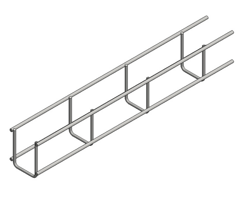 Verz draadgoot b=50 h=60 L=3000mm