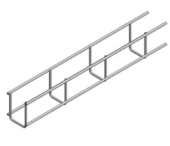 Verz draadgoot b=50 h=60 L=3000mm