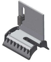Corrugated sheet bracket (kst roof support and alu. corrugated sheet bracket) pre-assembled with hammerhead bolt and lock nut - 747901