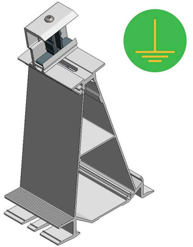 Aluminium-Hinterfuß ValkPro+ L10 seitlich – 724651