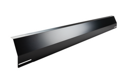 Esdec FlatFix Fusion 1007212-B Wind deflector rear 1900mm black 1007212-B