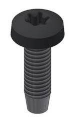 Rvs zelftapbout M6x20mm - T30 ZWART