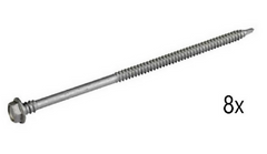 VDV747630 Van der Valk 747630 ValkSolarFix - Roof screws 4.8x60mm - 8x 747630