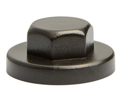 Enstall Montageschroefkap zwart