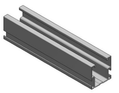 Alu Side++ profiel L=3520mm (extra lang)