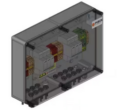 PVbox 2 MPPT 4 in obv MC4, 4 uit obv MC4. Incl DC Type 1+2