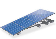 Zonneschans ValkQuattro 4 panelen landscape 10° 1134mm breed