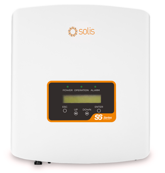 Solis-mini-2000-S6 Ginlong Solis Omvormer mini-2000-S6, 1-Fase, 10.5A, 1 MPPT 1 IN, AFCI S6-GR1P2K-M-DC