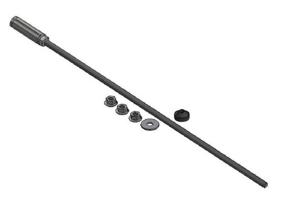 ValkSolarFix Betonanker M10 L=600mm