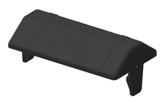 Plastic cover cap end panel clamp black - 739007