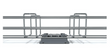 PVX18052021 PVX Minimount 8,5mm, PA6GF30, incl. 1 draadgootclip, O-ring, rail en paneelmontage PVX18052021