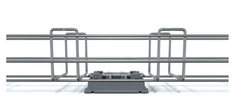 PVX18052021 PVX Minimount 8.5mm, PA6GF30, incl. 1 wire tray clip, O-ring, rail and panel mounting PVX18052021