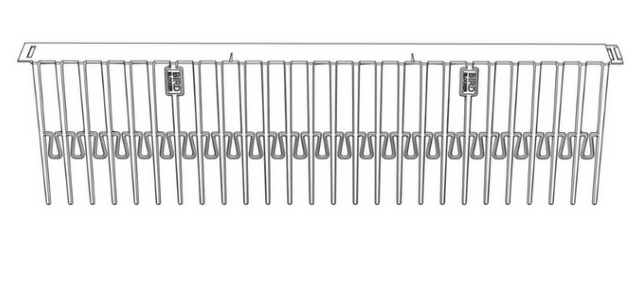 VDV756012 Van der Valk 756012 BirdBlocker EVO H=200mm 756012