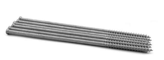 VDV747655 Van der Valk 747655 ValkSolarFix Gasbeton schroeven 190mm, isolatiedikte 12cm, 6 stuks 747655