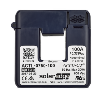 SECT-SPL-100A-A SolarEdge Accessoire CT van 50 tot 100A Split, core current Transformer SECT-SPL-100A-A