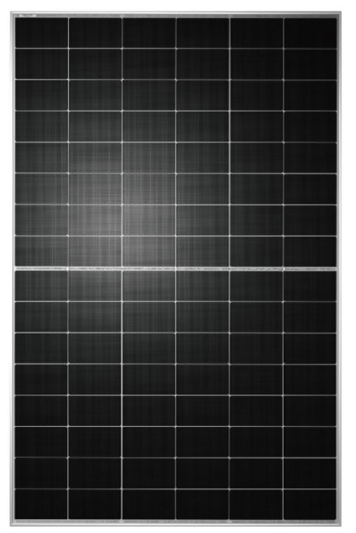 TWMNH-48HD-445-B TW Solar Zonnepaneel 445Wp, N-Type, 96 HC-BF-NT, Zwart-Wit, Glas-Glas, 1.2M, MC4-EVO2, 1762x1134x30 TWMNH-48HD-445W