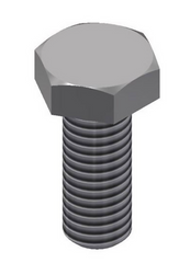 RVS. tapbout M8x20mm