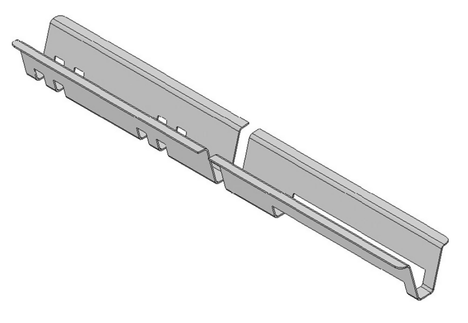 PORTRAIT Verz ballast drager ValkPro+ L=1359 (1100mm-1300mm)