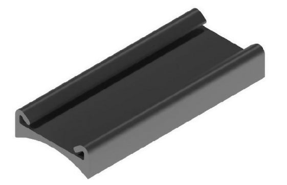 ClickFit EVO EPDM adapter profile corrugated steel roof ‘Basic’ landscape 1008081 