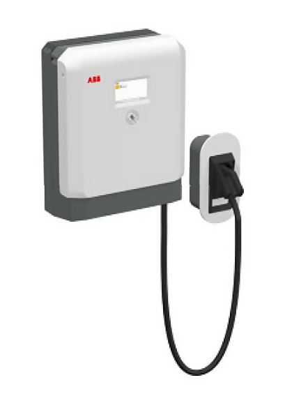 ABB-6AGC077815 ABB Laadpaal TWB CE 24 C 0-7M-0-0, DC Wallbox, 24kW, CCS2, 3,9m kabel 6AGC077815