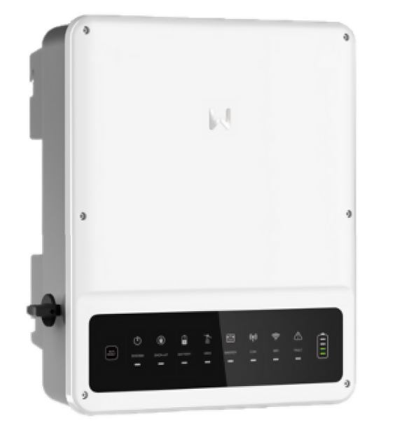 GW5000N-EH-BE GoodWe Omvormer 5000N-EH-BE, 1-Fase, 21.7A, 2 MPPT 2 IN, WIFI LAN BT, Hybride, HV, GM3000, 3x CT's EHU5000-08-00P