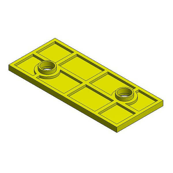 Kst opvulplaat 3mm voor Smartline dakhaak - 739003