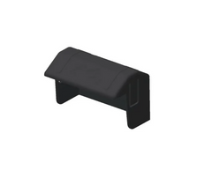 Kst Afdekkapje eindklem zwart