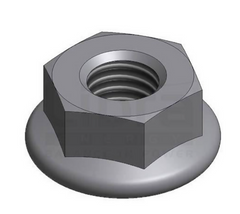 RVS Kraagkartelmoer M10