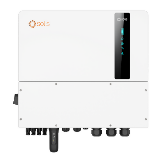 Solis-S6-EH3P12K-H Ginlong Solis Omvormer EH3P12K, 3-fase, 4 MPPT 4 IN, WIFI LAN, AFCI, Hybride, HV, Energiemeter +CT's S6-EH3P12K-H