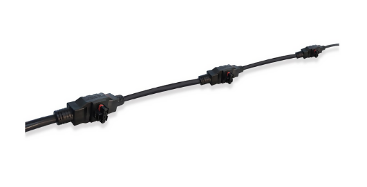 APS-5C-AC-BUS-2.4 APsystems Accessoire 5C AC Bus Kabel, 3-Fase, 2.5mm2, 2.4M, 1 bus connector voor QT2 2322604802