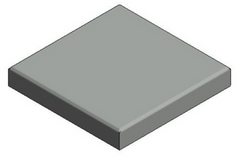 Betontegel 30x30x45mm 9 kg