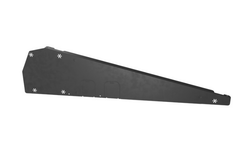 FlatFix Fusion Winddeflector links - zwart