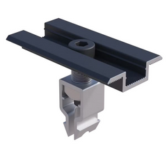 Easy middenklem zwart 26-30mm