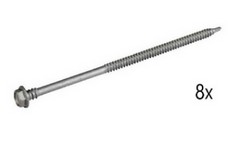 VDV747633 Van der Valk 747633 ValkSolarFix - Roof screws 4.8x240mm - 8x 747633