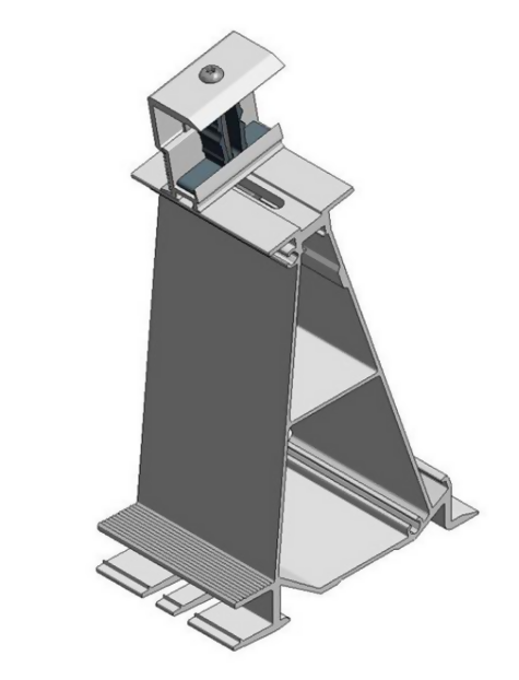 Alu achter voet ValkPro+ L10° zijkant